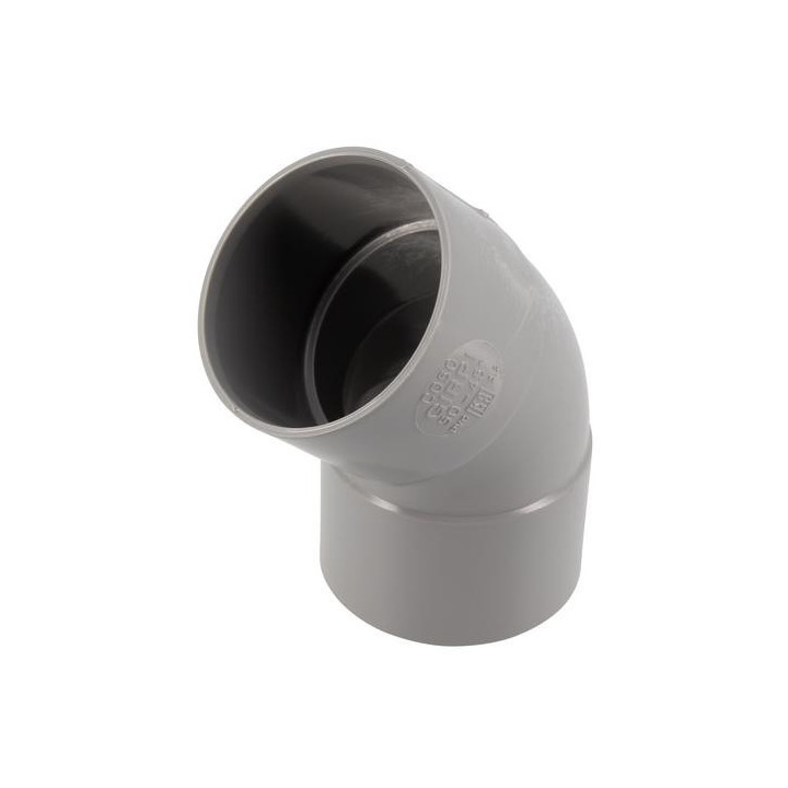 EVAC CODO 45° FF D50
