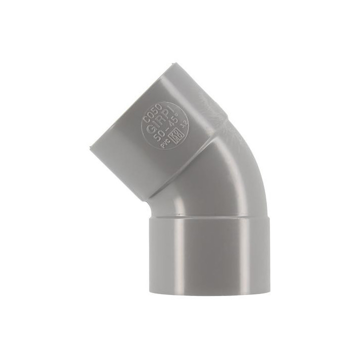 EVAC CODO 45° FF D50