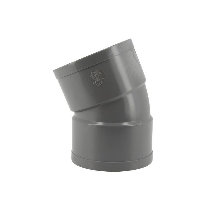 EVAC CODO 22°30 FF D100