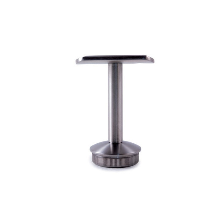 Soporte fijo - fijación pasamanos - barandilla de acero inoxidable