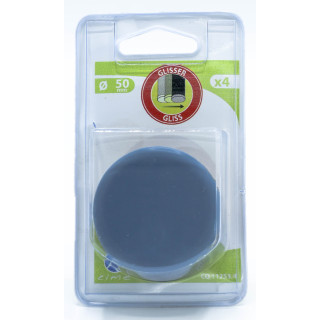 Patin adhesif ptfe bleu d50 x4