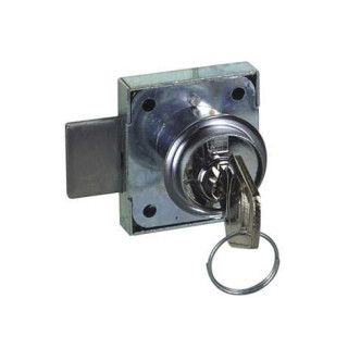 Serrure à cylindre, axe à 20 mm pour porte droite ou gauche
