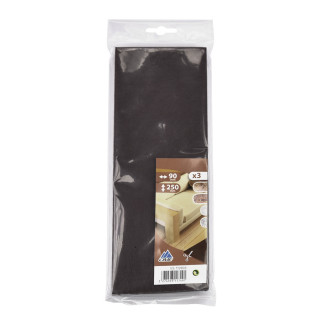 Patin a decouper feutre 250x90 br x3