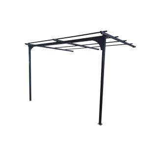 Pérgola adosada Messine 4.0 m x 3.0 m. Envío a toda Francia