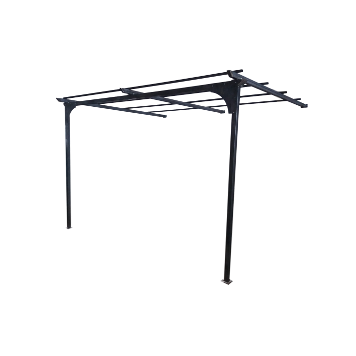 Pérgola adosada Messine 4.0 m x 3.0 m. Envío a toda Francia
