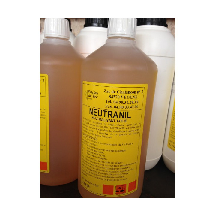 Neutralizador de óxido para hierro - Bote 1L - Bricolaje