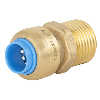 TOUTPUSH CONECTOR RECTO M 1/2 - Ø12