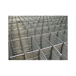 Panel de rejilla galvanizada para cerrajero, dimensión 2000 x 1000 con malla de 50 x 50, grosor del alambre 4mm.