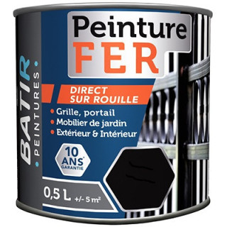 Pintura antioxidante para hierro forjado 0,5 l cobre f24