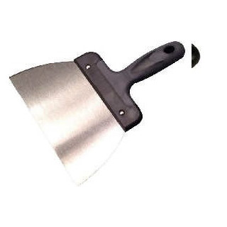 Espátula de acero con mango bimaterial t24