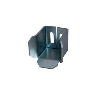 Avaloir de réception portail coulissant  pour tube 50x50