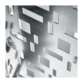Chapa perforada con perforación rectangular - Maison du fer
